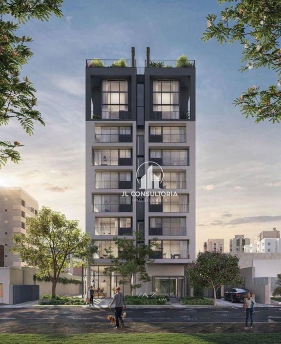 Apartamento Duplex com 2 dormitórios à venda, 109 m² por R$ 2.357.360,00 - Batel - Curitiba/PR