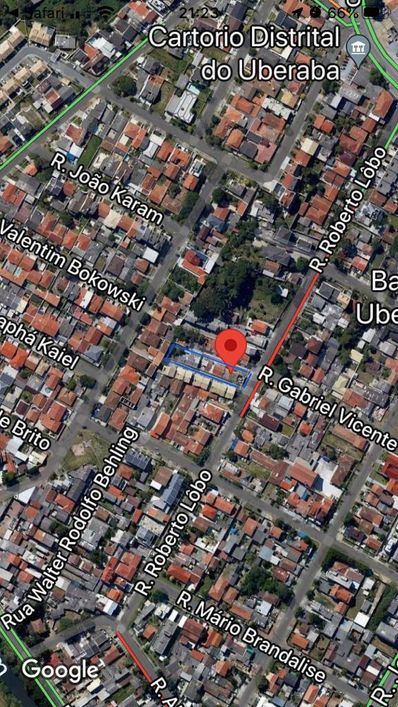 Lote/Terreno para venda tem 1200 metros quadrados em Guabirotuba - Curitiba - PR