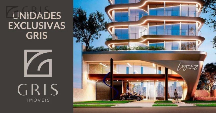 Apartamento com 1 dormitório à venda, 24 m² por R$ 345.000,00 - Água Verde - Curitiba/PR