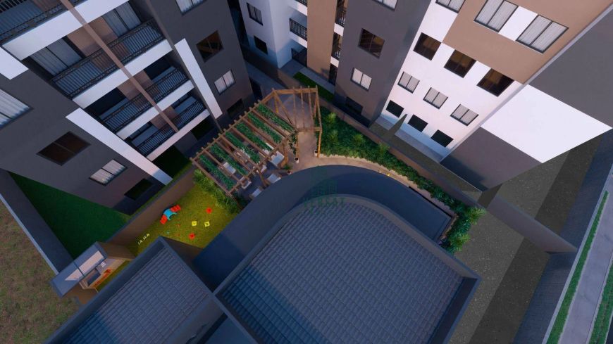 Apartamento à venda, 32 m² por R$ 381.206,63 - Novo Mundo - Curitiba/PR