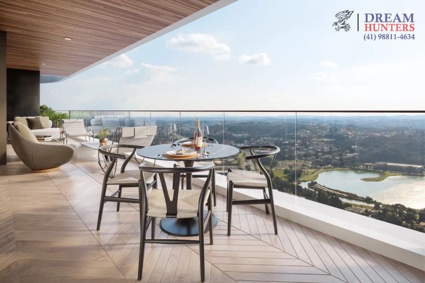 Apartamento de 282.15m² no bairro Bigorrilho, com 4 suítes, 6 banheiros e 4 vagas de garagem
