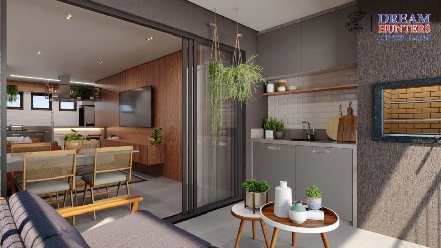 Apartamento de 74,82m² no bairro Bacacheri, com 3 quartos (1 suíte), 2 banheiros e 1 vaga de garagem