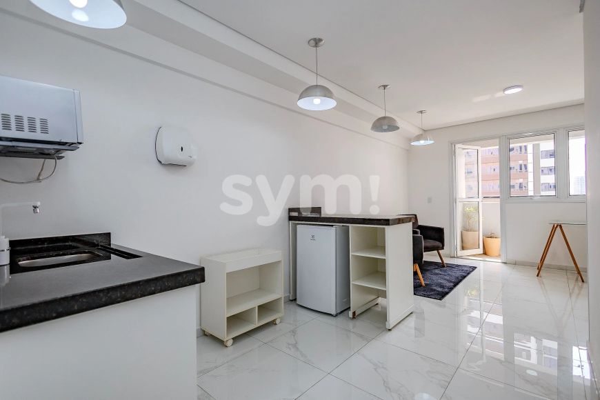 Sala mobiliada no Mid Work