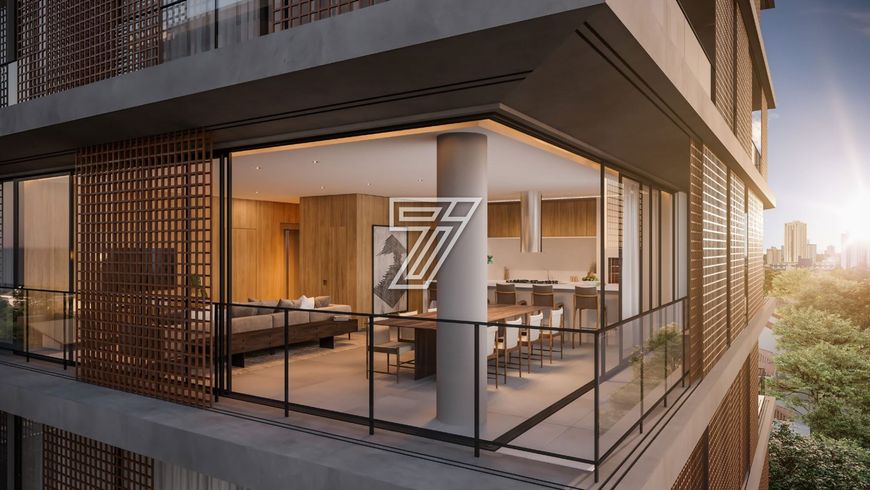 Apartamento para venda possui 130 metros quadrados com 2 quartos em Bigorrilho - Curitiba - PR