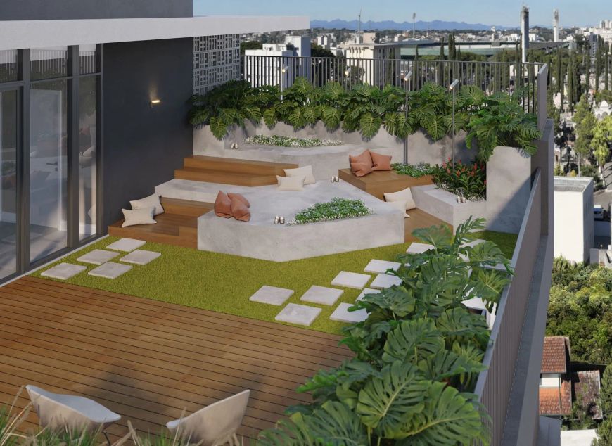 Apartamento com 2 dormitórios à venda com 55.55m² por R$ 697.233,24 no bairro Alto da Glória - CURIT