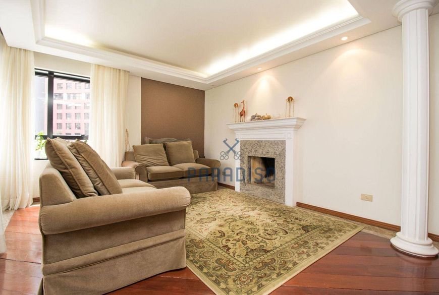 Apartamento com 4 dormitórios à venda, 200 m² por R$ 1.500.000,00 - Batel - Curitiba/PR