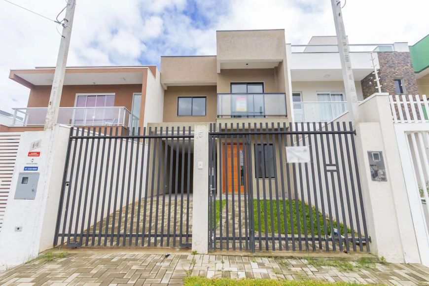 Sobrado novo no Pilarzinho a poucos minutos do Parque Tingui Financia e aceita FGTS!