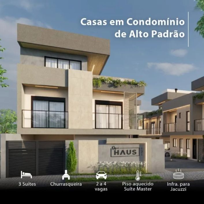 Casa em Condomínio com 3 suítes