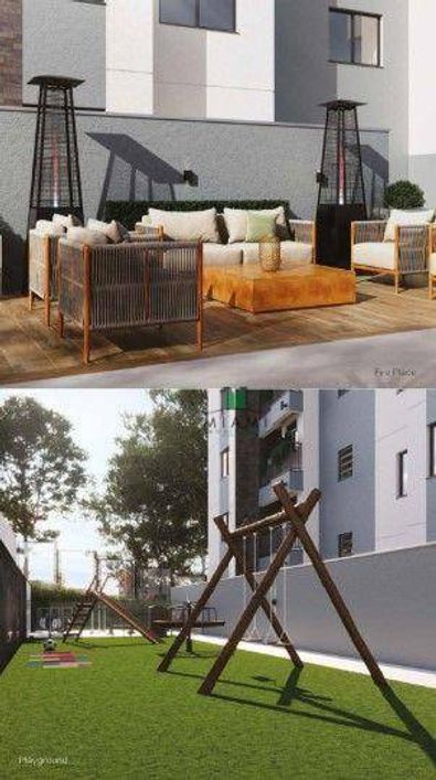 Apartamento Garden com 2 dormitórios à venda, 56 m² por R$ 553.000,00 - Bairro Alto - Curitiba/PR