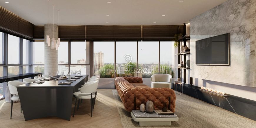 Apartamento exclusivo para venda no Cabral com 3 suítes e com excelete localização em Curitiba