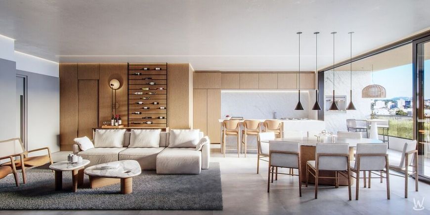 Apartamento Alto Padrão com 130m² privativos, 3 suítes no Ahú