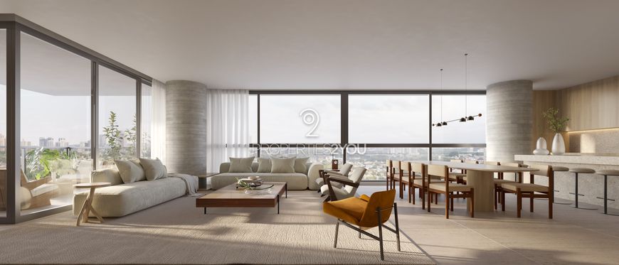 Apartamento com 268m² 4 suítes no Ecoville