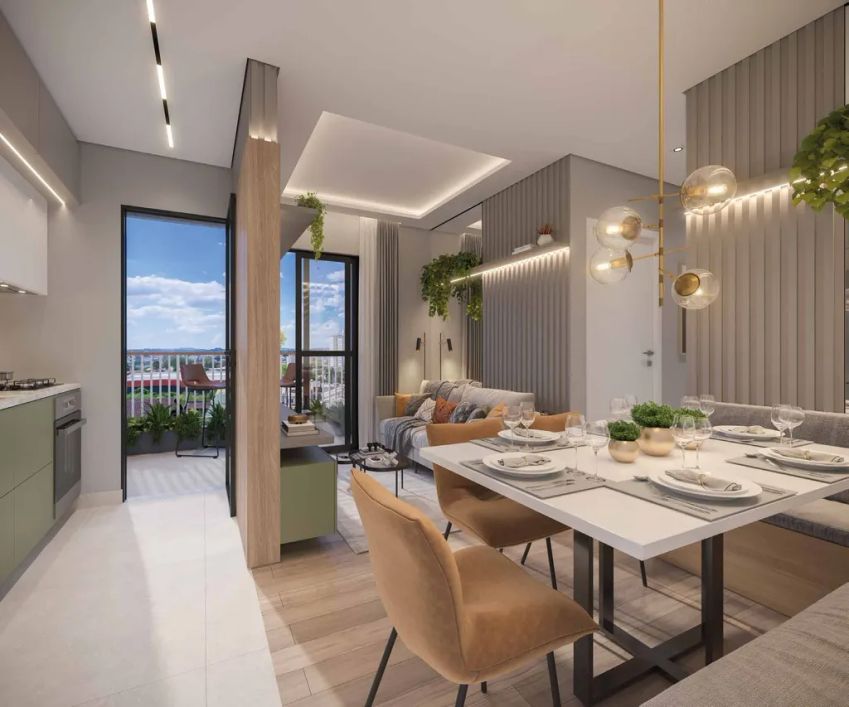 Apartamento para Venda em Curitiba, Bairro Alto, 2 dormitórios, 1 banheiro, 1 vaga