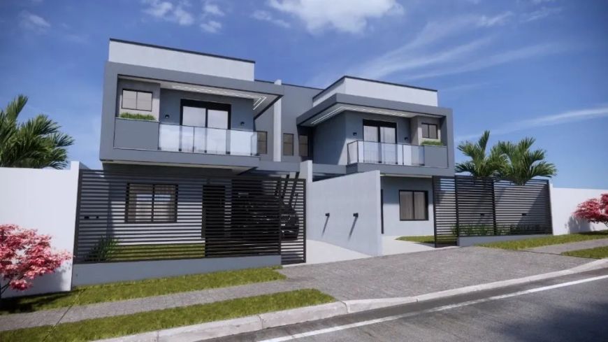 Sobrado com 3 dormitórios à venda, 149 m² por R$ 1.050.000,00 - Santa Felicidade - Curitiba/PR