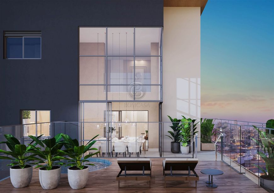 Apartamento com 3 dormitórios à venda por R$ 1.524.060,00 no bairro Cabral - CURITIBA / PR