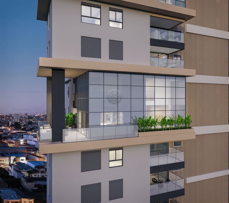 Apartamento com 3 dormitórios à venda por R$ 1.524.060,00 no bairro Cabral - CURITIBA / PR