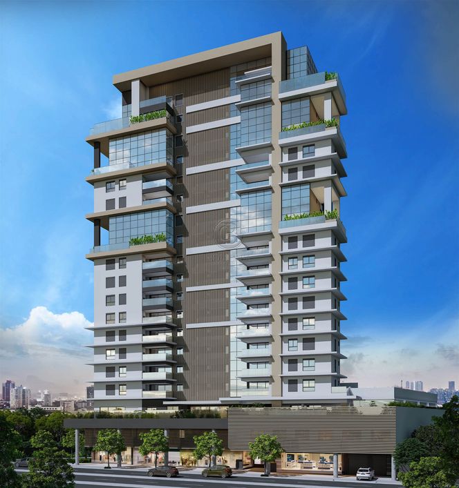 Apartamento com 3 dormitórios à venda por R$ 1.524.060,00 no bairro Cabral - CURITIBA / PR