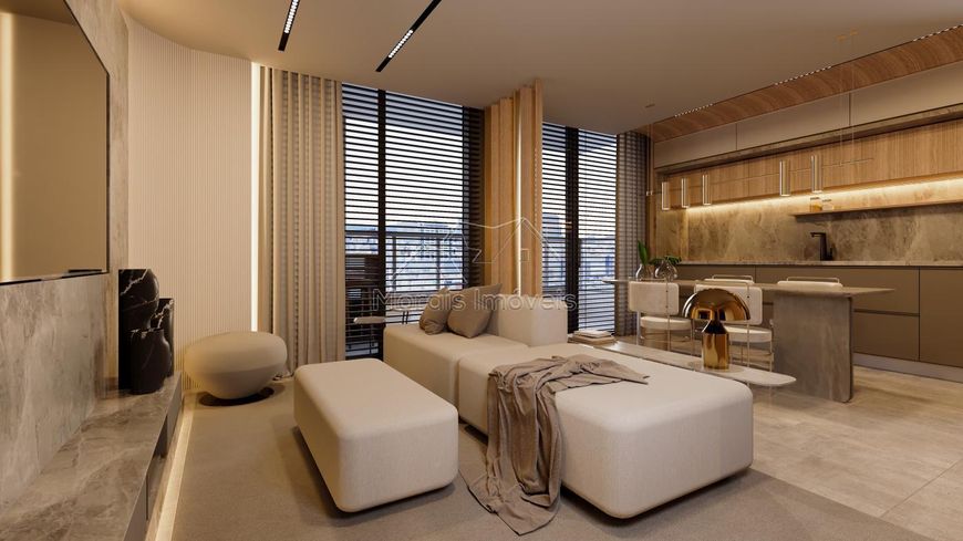 Apartamento Duplex para Venda em Curitiba, Mossunguê, 2 dormitórios, 2 suítes, 3 banheiros, 1 vaga