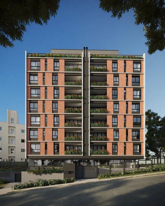 Cobertura Duplex para Venda em Curitiba, Água Verde, 3 dormitórios, 1 suíte, 3 banheiros, 2 vagas