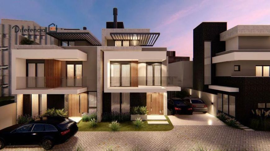 Sobrado com 3 dormitórios à venda, 119 m² por R$ 720.000,00 - Uberaba - Curitiba/PR