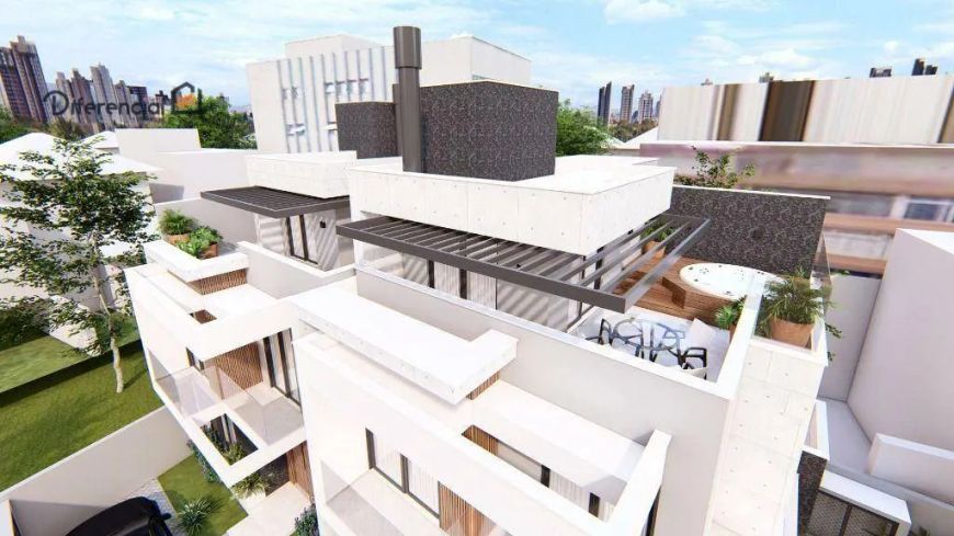 Sobrado com 3 dormitórios à venda, 119 m² por R$ 720.000,00 - Uberaba - Curitiba/PR