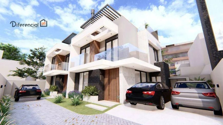 Sobrado com 3 dormitórios à venda, 119 m² por R$ 720.000,00 - Uberaba - Curitiba/PR
