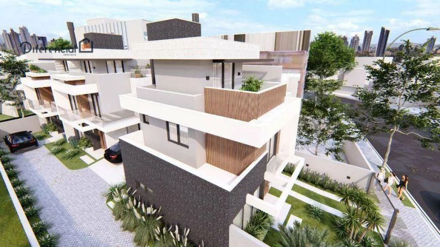 Sobrado com 3 dormitórios à venda, 119 m² por R$ 720.000,00 - Uberaba - Curitiba/PR
