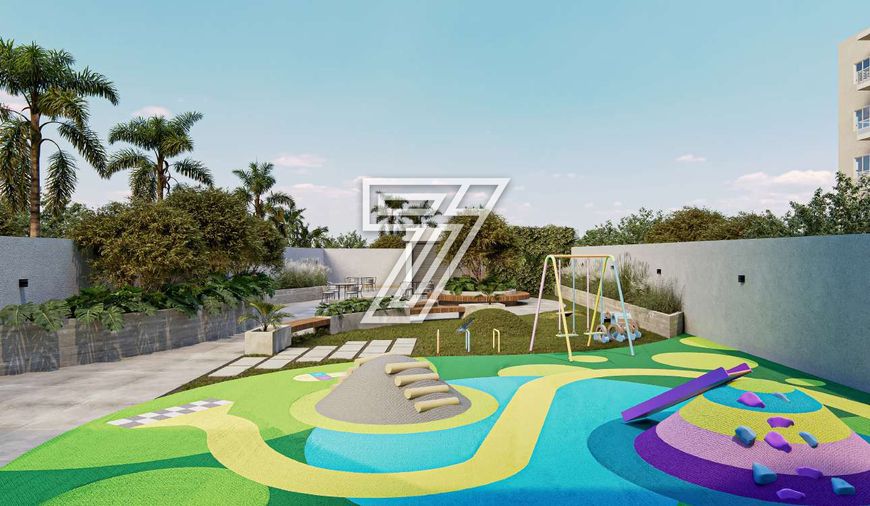 Apartamento para venda possui 77 metros quadrados com 2 quartos em Água Verde - Curitiba - PR