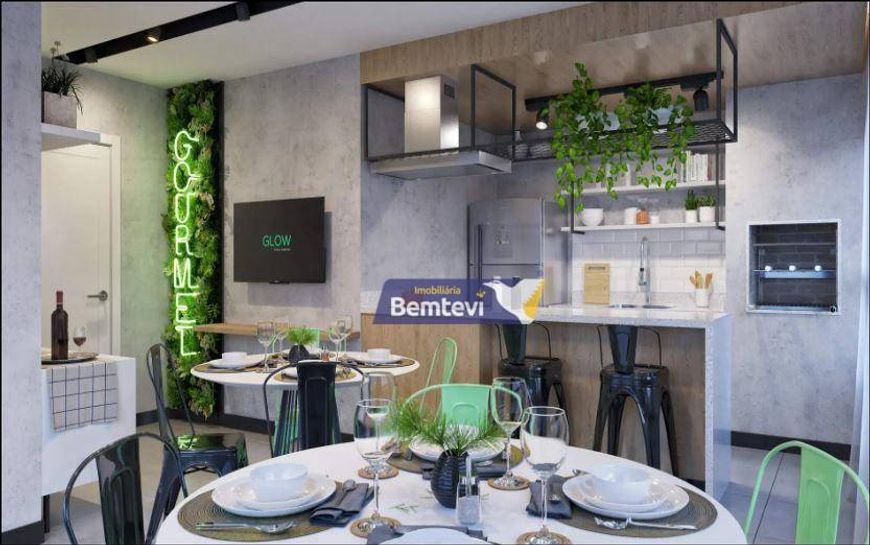 Apartamento com 1 dormitório à venda, 61 m² por R$ 593.900,00 - Novo Mundo - Curitiba/PR