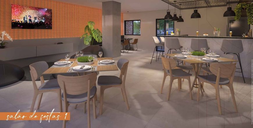 Apartamento com 1 quarto, 34m², à venda em Curitiba, Bairro Alto