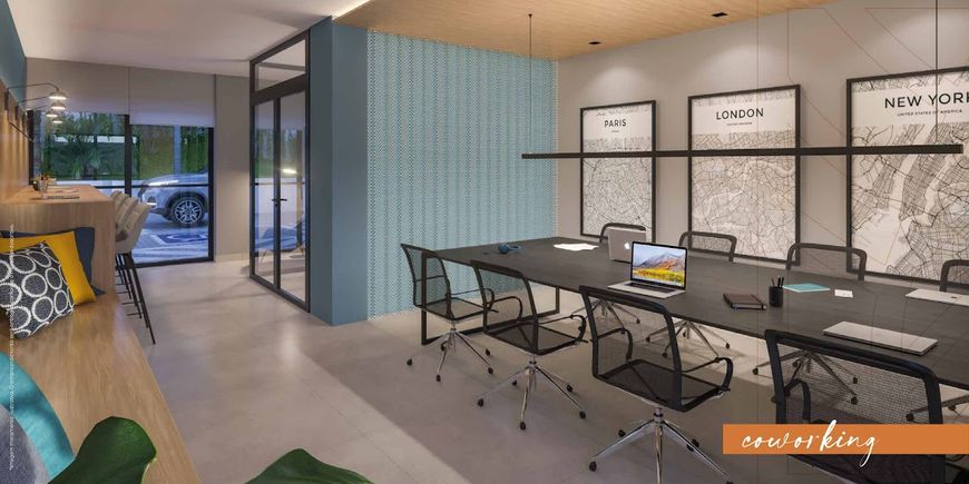 Apartamento com 1 quarto, 34m², à venda em Curitiba, Bairro Alto