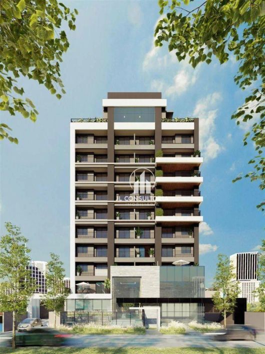 Apartamento com 2 dormitórios à venda, 54 m² por R$ 637.193 - Centro Cívico - Curitiba/PR