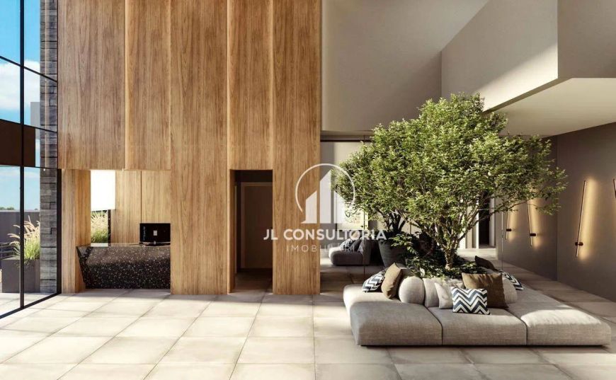 Apartamento com 2 dormitórios à venda, 54 m² por R$ 637.193 - Centro Cívico - Curitiba/PR