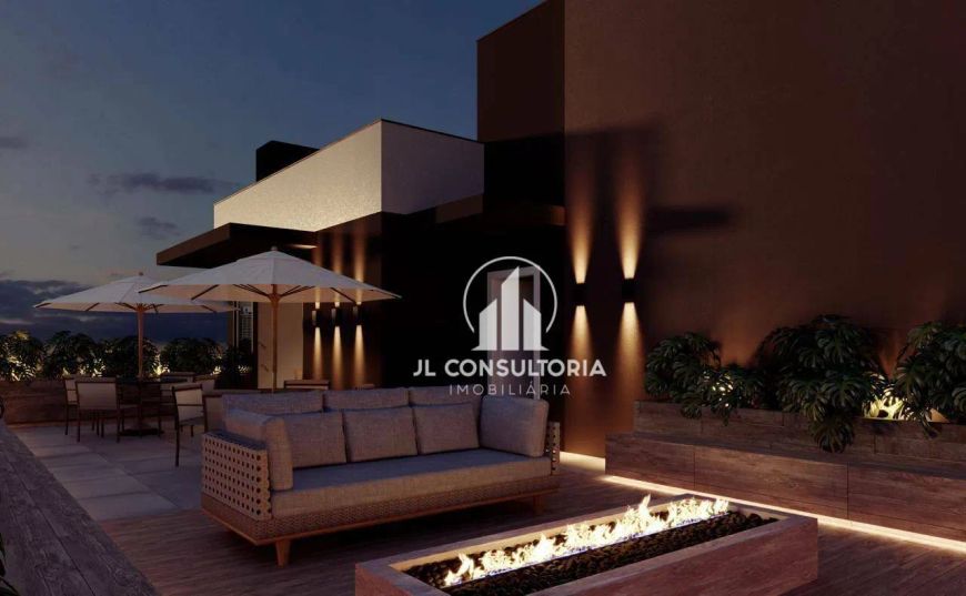 Apartamento com 2 dormitórios à venda, 54 m² por R$ 637.193 - Centro Cívico - Curitiba/PR