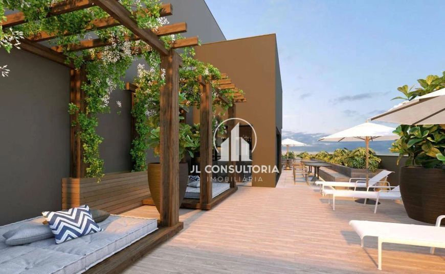 Apartamento com 2 dormitórios à venda, 54 m² por R$ 637.193 - Centro Cívico - Curitiba/PR