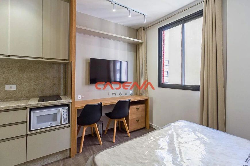 Studio com 1 vaga para aluguel no Centro