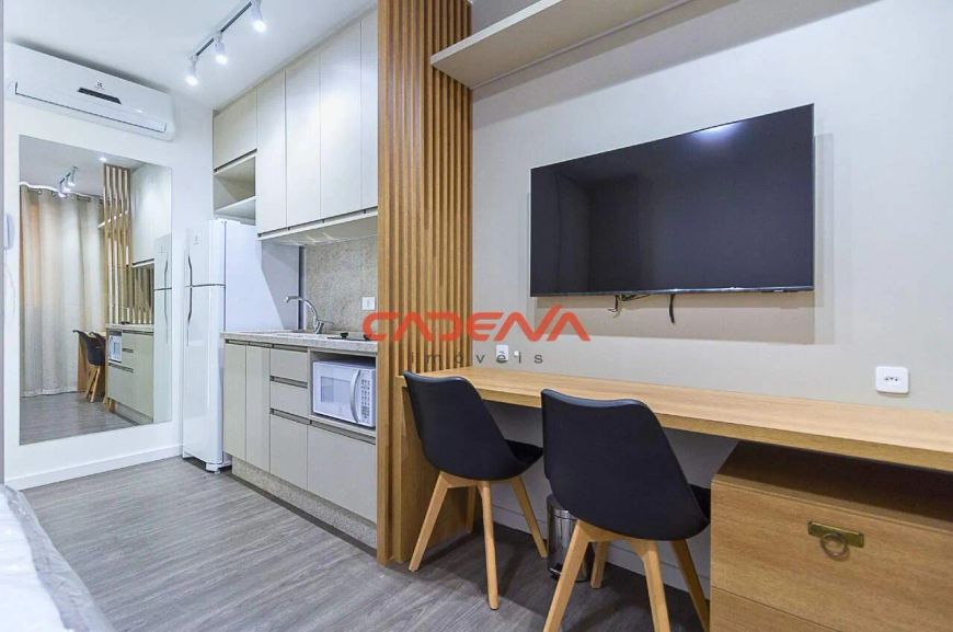 Studio com 1 vaga para aluguel no Centro