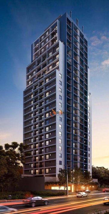 Studio com 1 dormitório à venda, 26 m² por R$ 355.400,00 - Portão - Curitiba/PR