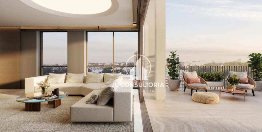 Apartamento Duplex com 4 dormitórios à venda, 245 m² por R$ 4.402.100,00 - Cabral - Curitiba/PR