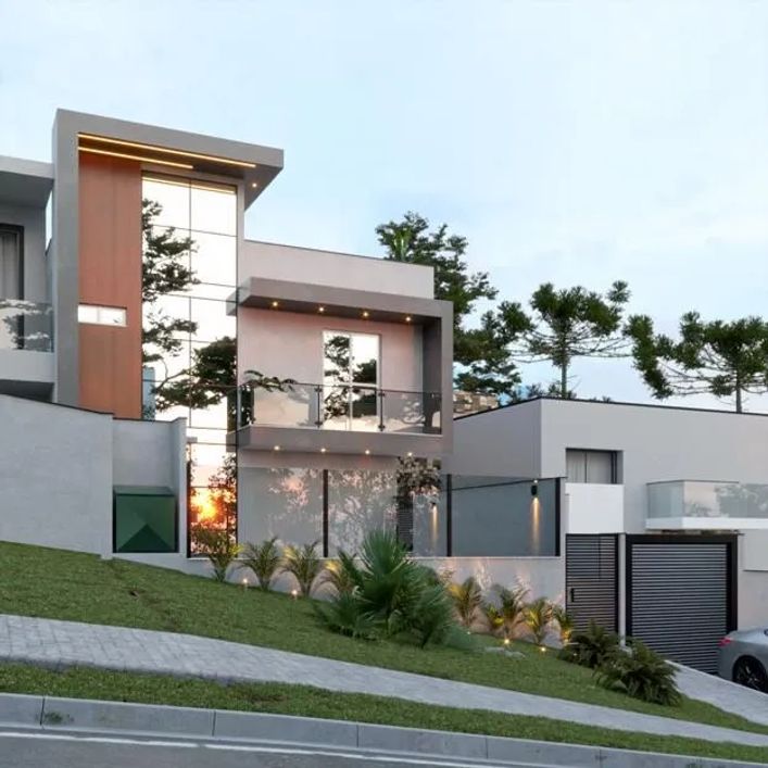 Sobrado com 3 dormitórios à venda, 240 m² por R$ 1.300.000,00 - Santo Inácio - Curitiba/PR