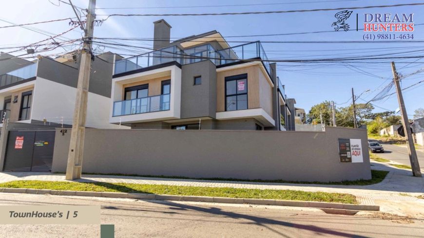 Casa NOVA com 161m2 privativos, 3 Quartos, 2 Vagas, Bairro Pilarzinho
