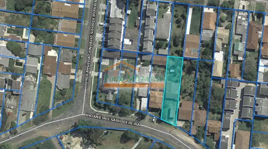 TERRENO à venda com 728m² por R$ 980.000,00 no bairro Santa Felicidade - CURITIBA / PR