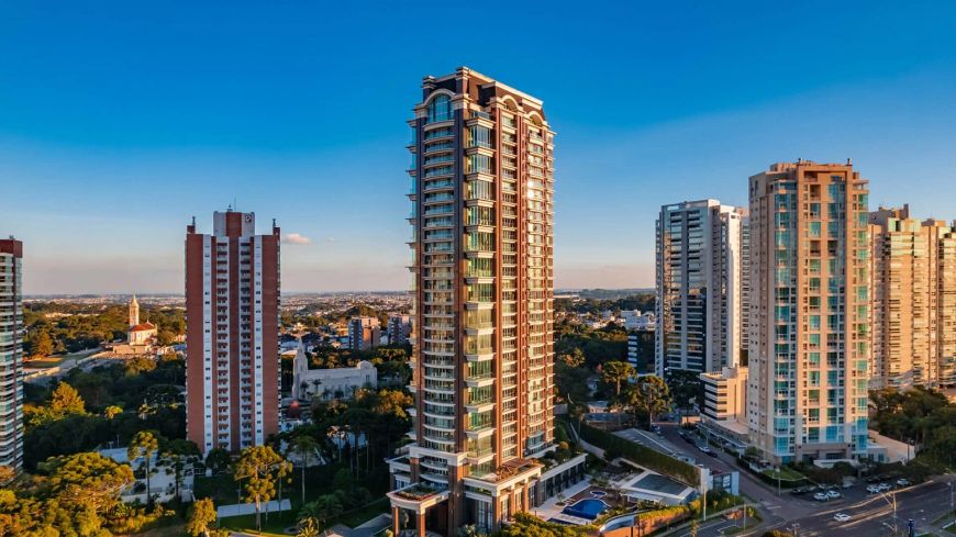 Ecoville, Apartamento Palazzo Lumini, andar alto, heliponto, 4 suítes, 6 vagas, à venda, Curitiba,