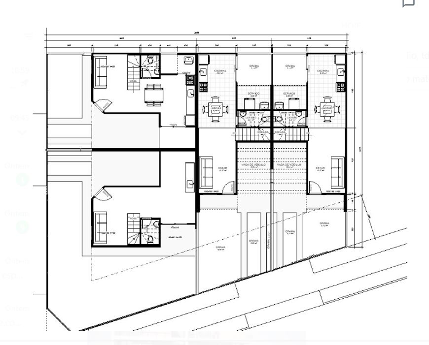 Sobrado à venda em Curitiba, Cidade Industrial, com 2 quartos, 67m²