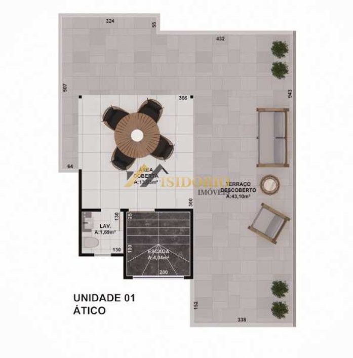 Sobrado com 3 dorms, Capão Raso, Curitiba - R$ 897 mil, Cod: VIT67