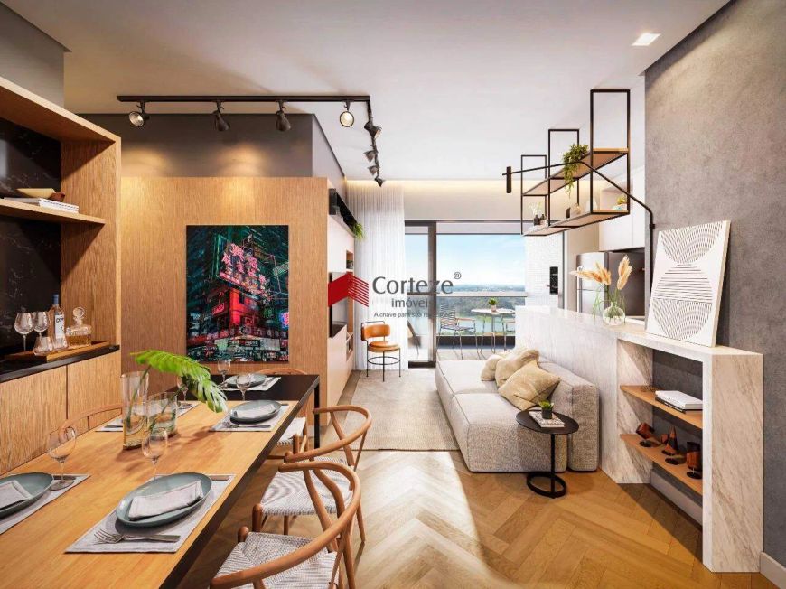 Apartamento com 68,26m² 2 quartos, à venda, no bairro Bigorrilho em Curitiba