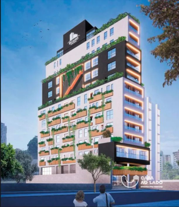 Studio com 21m² no Água Verde, Curitiba/PR