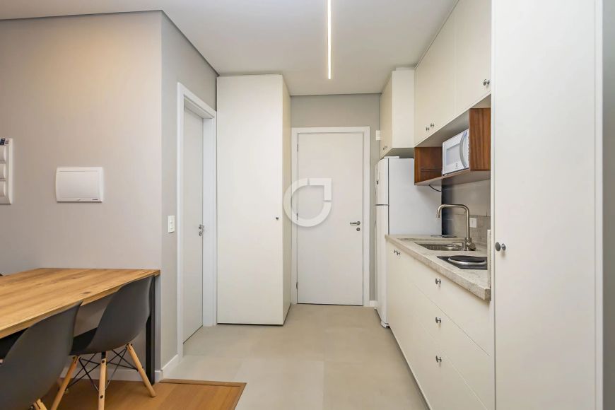 Duplex para Locação no Cabral, Curitiba | 1 Suíte | 42m² | 1 Vaga | Edifício Fly Urban Habitat