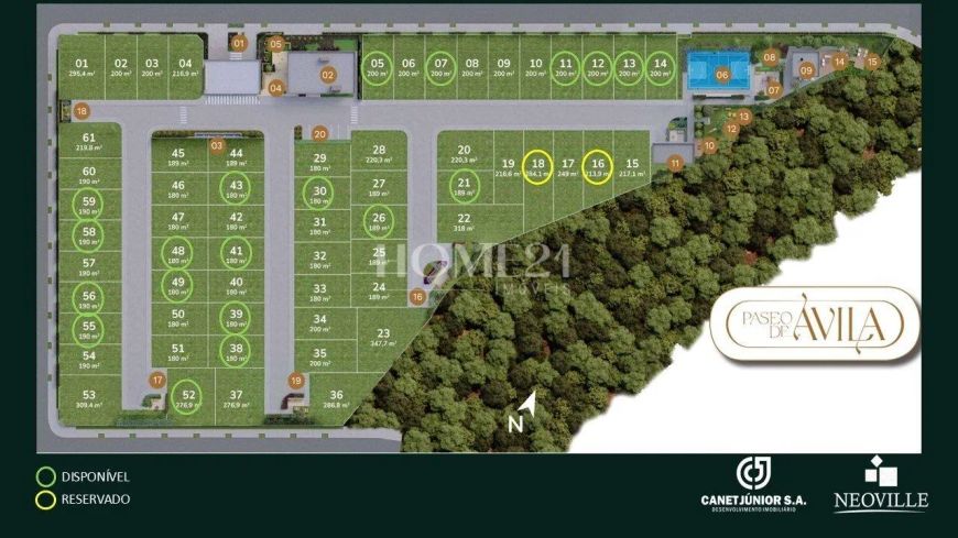 Terrenos em Condomínio Exclusivo no Neoville