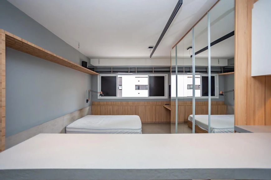Apartamento Mobiliado no Centro – Curitiba